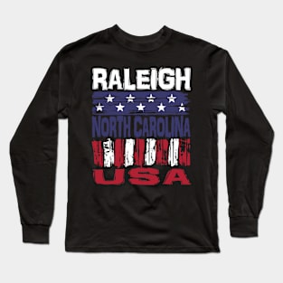 Releigh North Carolina USA T-Shirt Long Sleeve T-Shirt